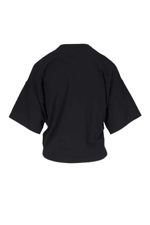Michael Kors Collection Shaun Black T-Shirt - view 3