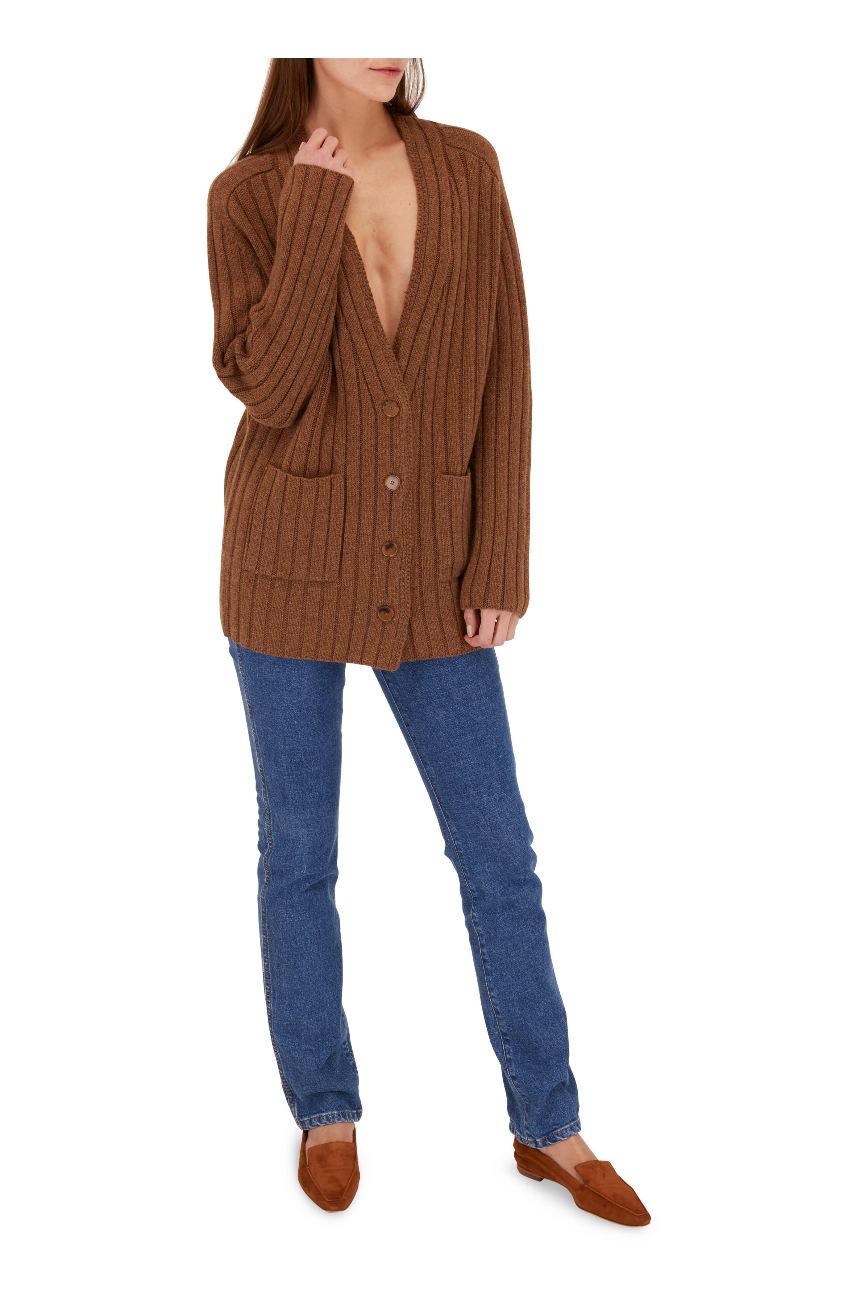 Khaite - Daria Montgomery Stretch Straight Leg Jean