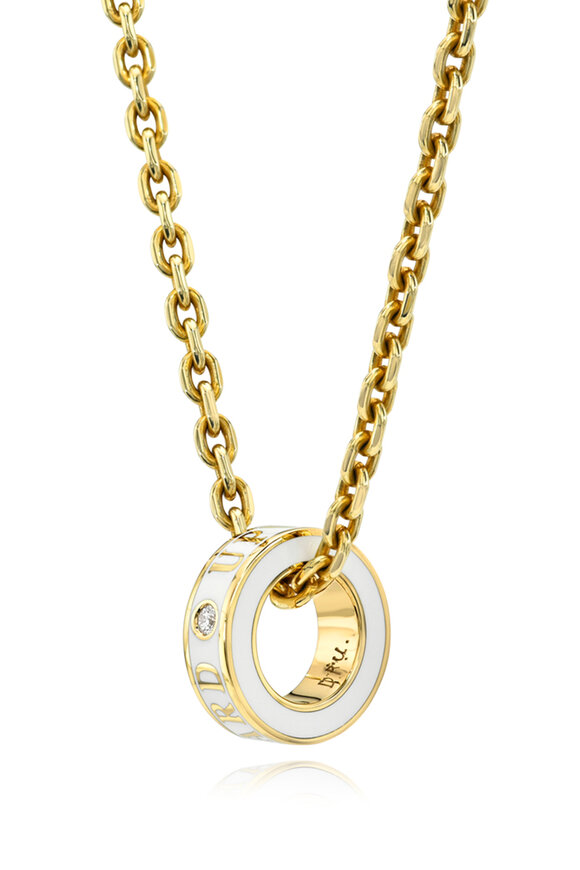 Dru Yellow Gold Onward & Upward Love Bomb Pendant - view 3