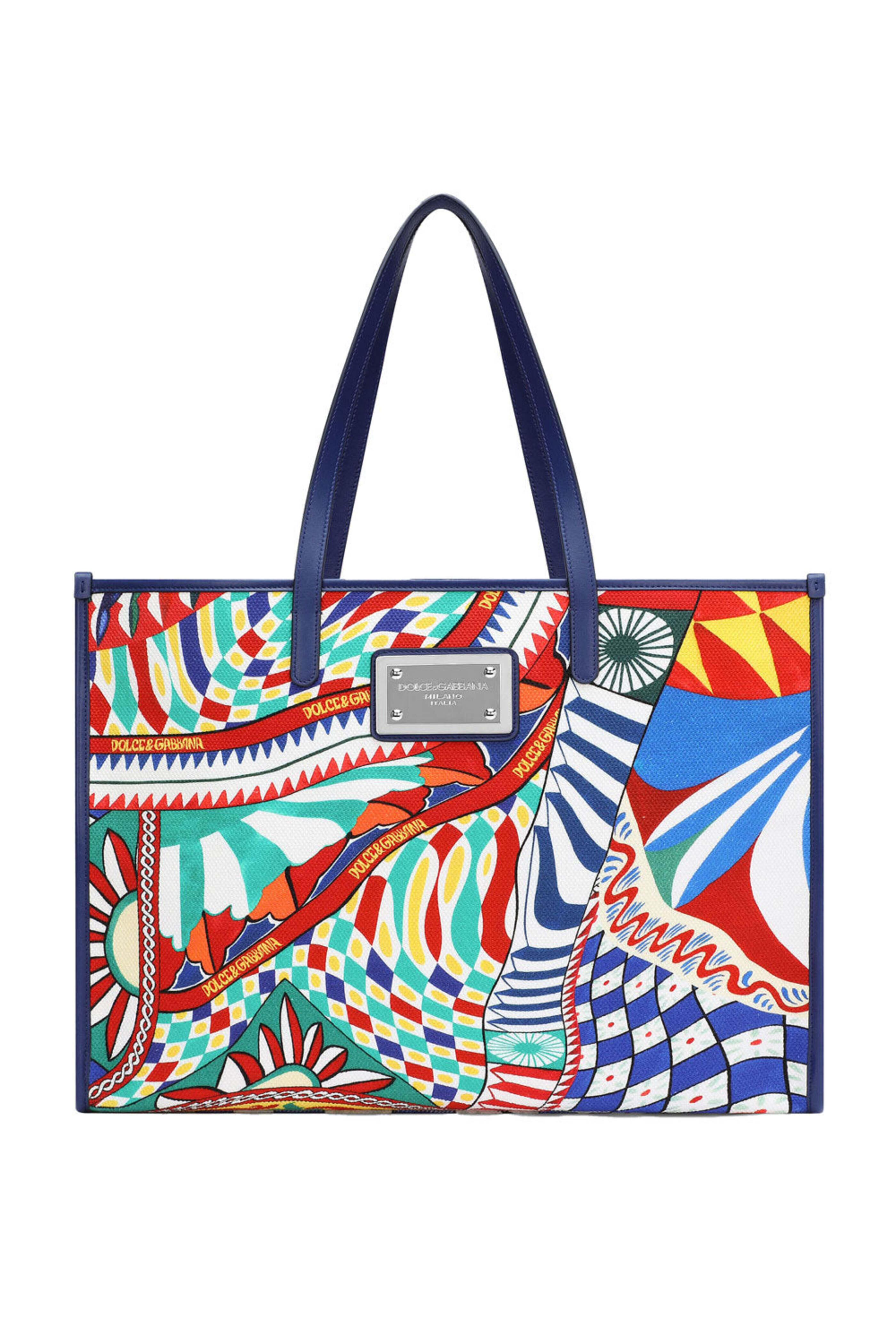 Dolce & Gabbana - Canvas Tote in Carretto | Mitchell Stores