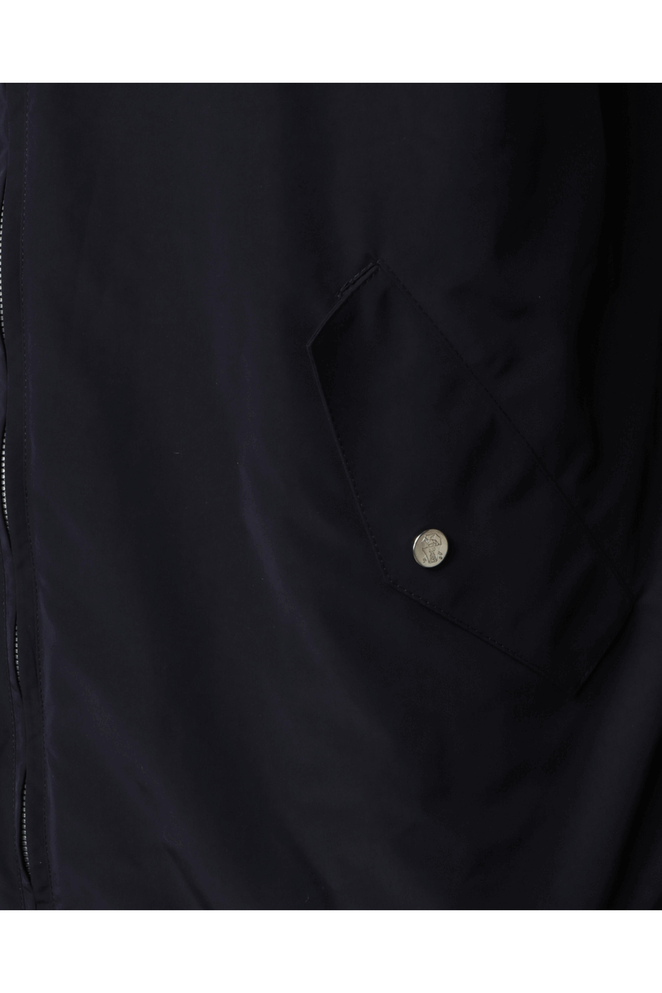 Brunello Cucinelli - Navy Blue Water Resistant Jacket