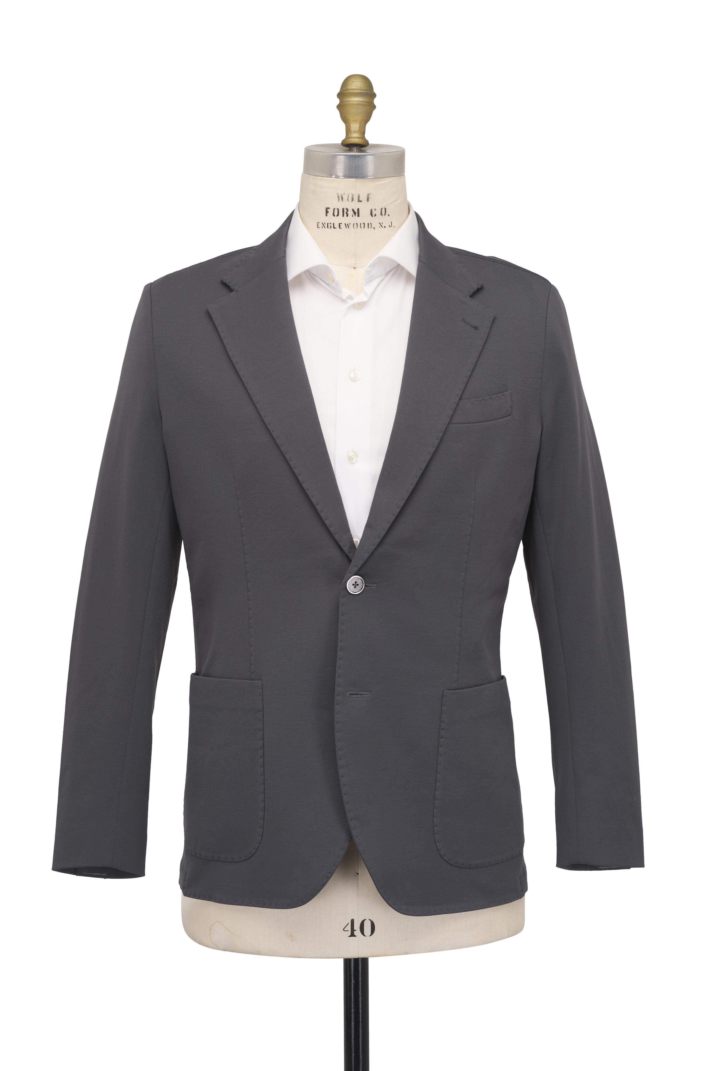 Stefan Brandt - Adrian Gray French Terry Jersey Blazer
