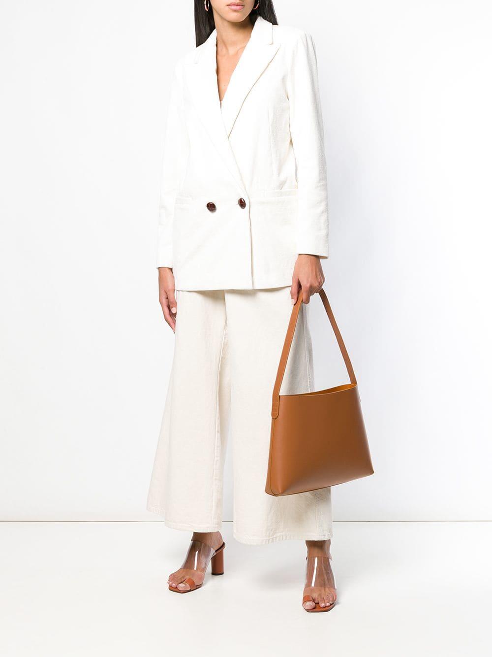 Mansur Gavriel - Saddle Leather Small Hobo Bag | Mitchell Stores