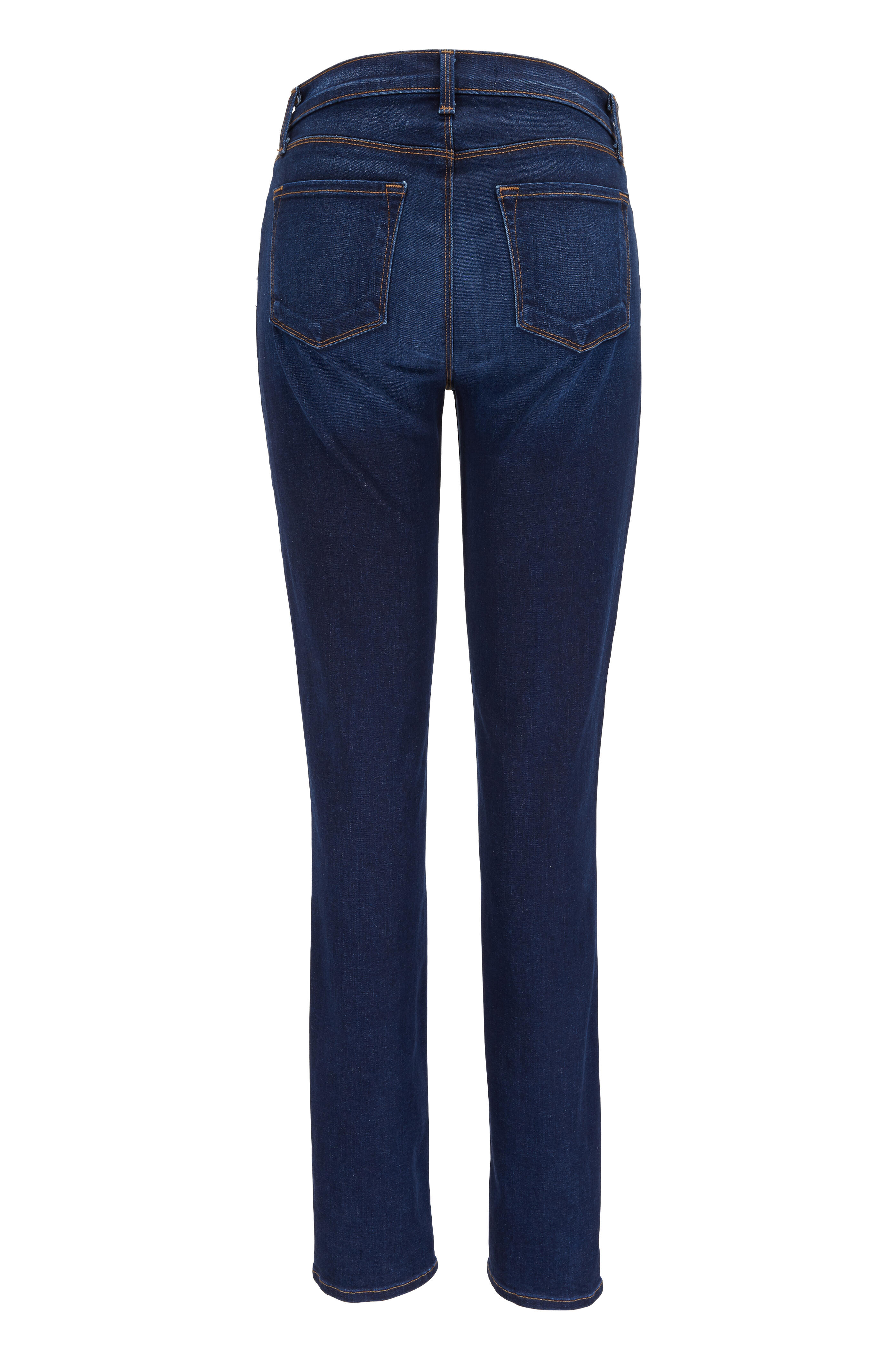 J Brand - Straight Leg Mid Rise Jeans