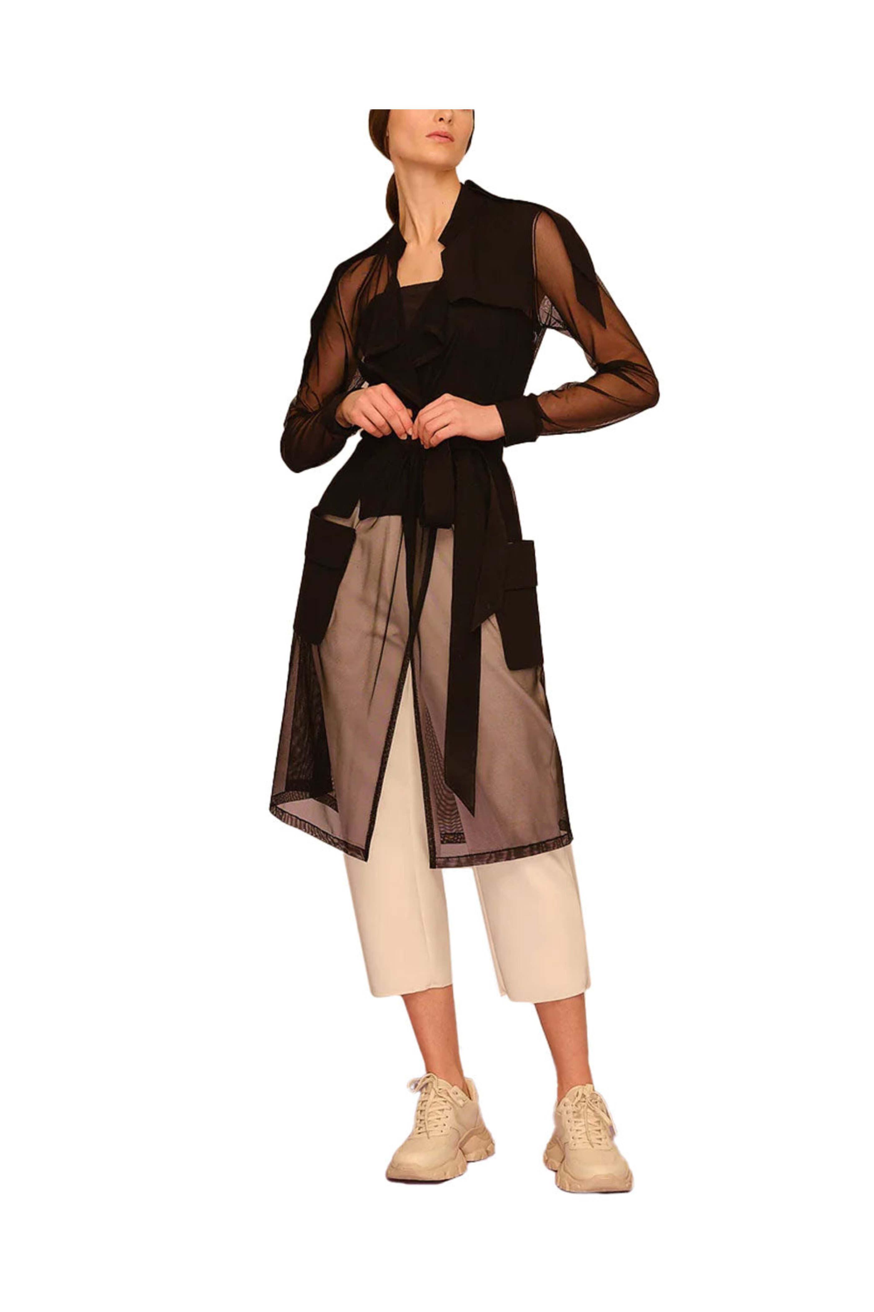 Marie Saint Pierre - Black Yacit Double Jersey Jacket