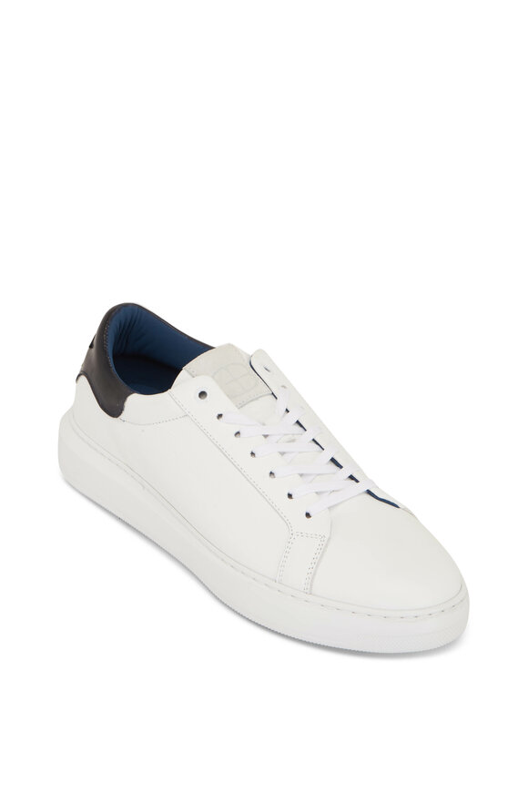 G Brown - Puff White Leather Sneaker