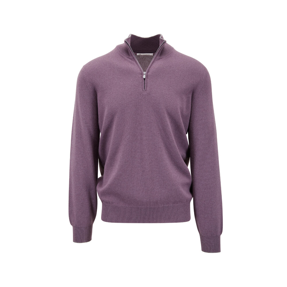 Brunello Cucinelli 薄紫 半袖 7000_061922_33770_brunello-