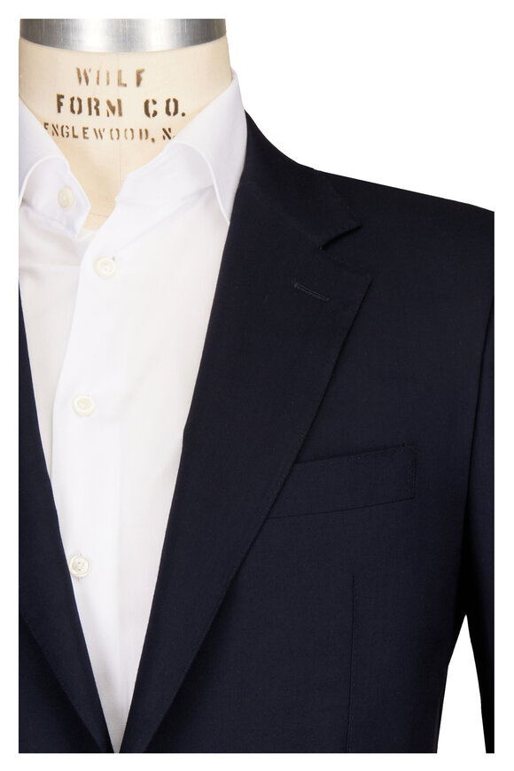 Canali Kei Navy Blue Cashmere Sportcoat - view 1