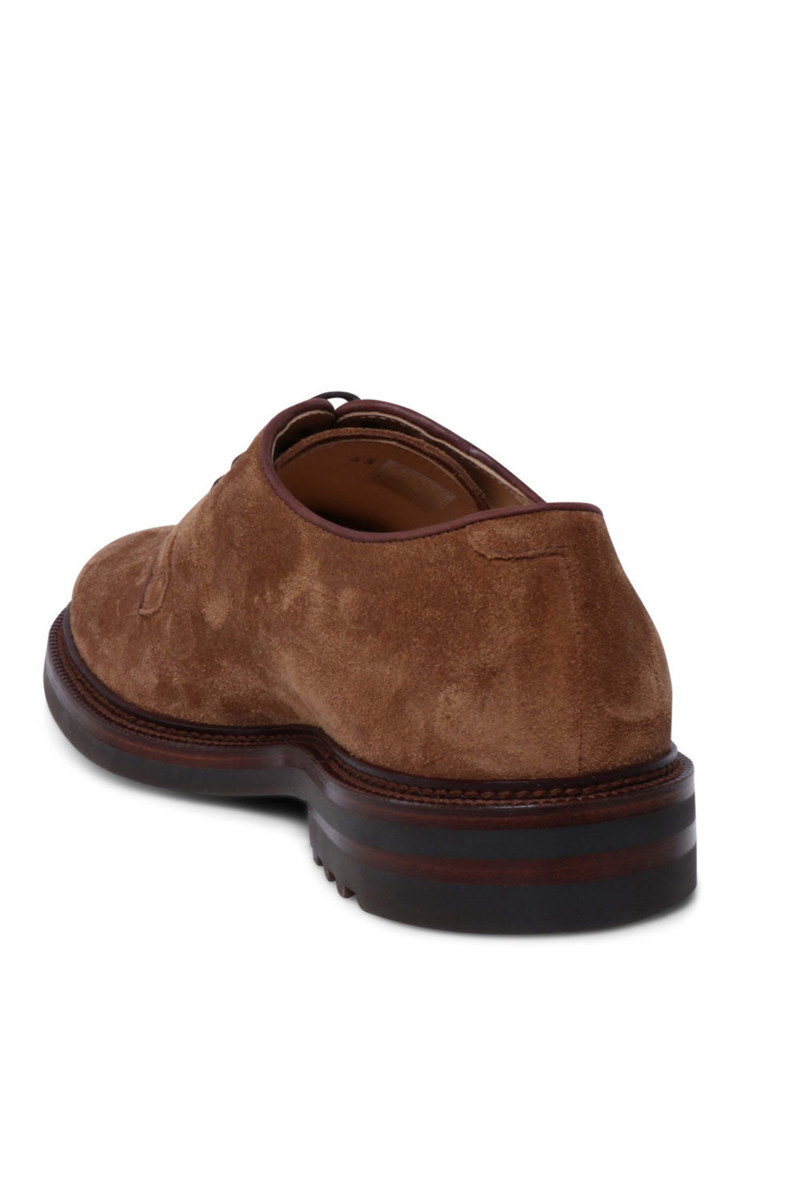 Brunello Cucinelli - Suede Derby in Saraceno