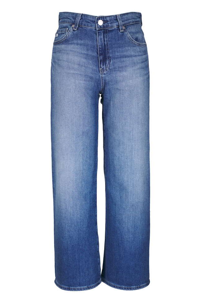 AG - Saige Wide Leg Crop Jean | Mitchell Stores