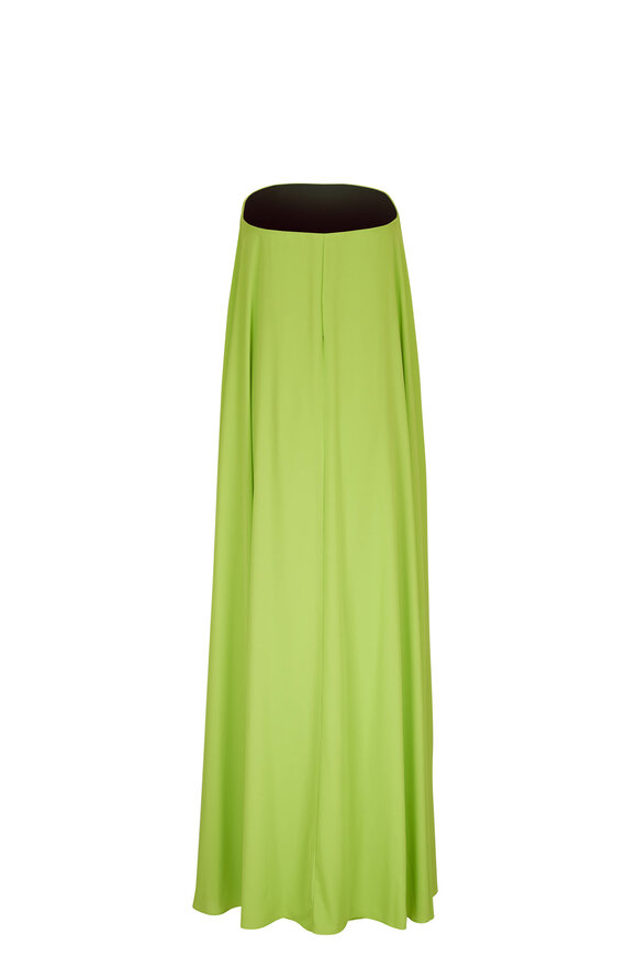 Carolina Herrera - Kiwi Strapless Column Gown 