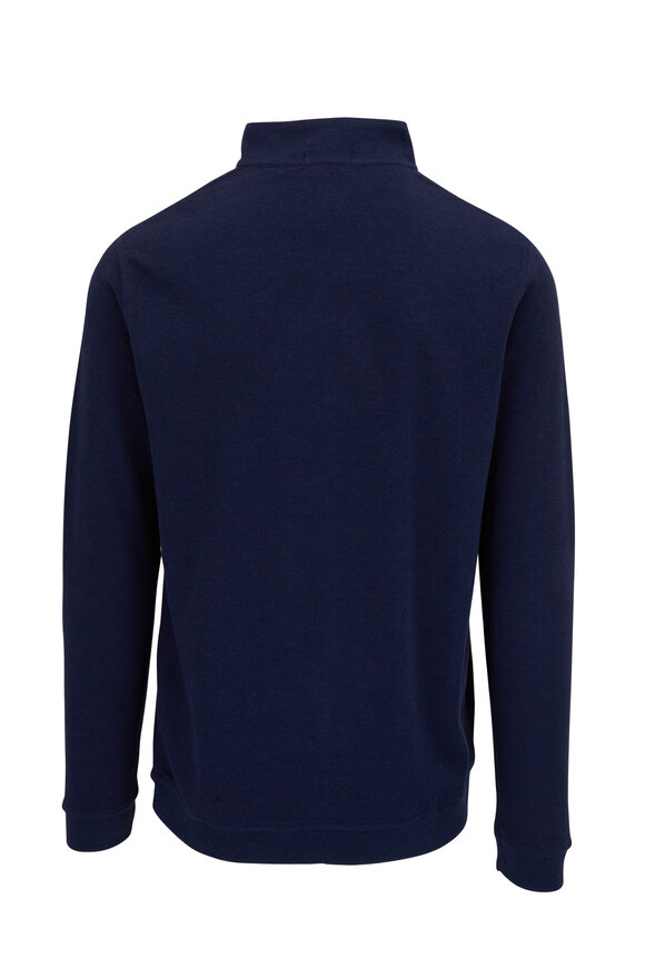 Peter Millar - Crown Cottage Navy Blue Quarter Zip Pullover