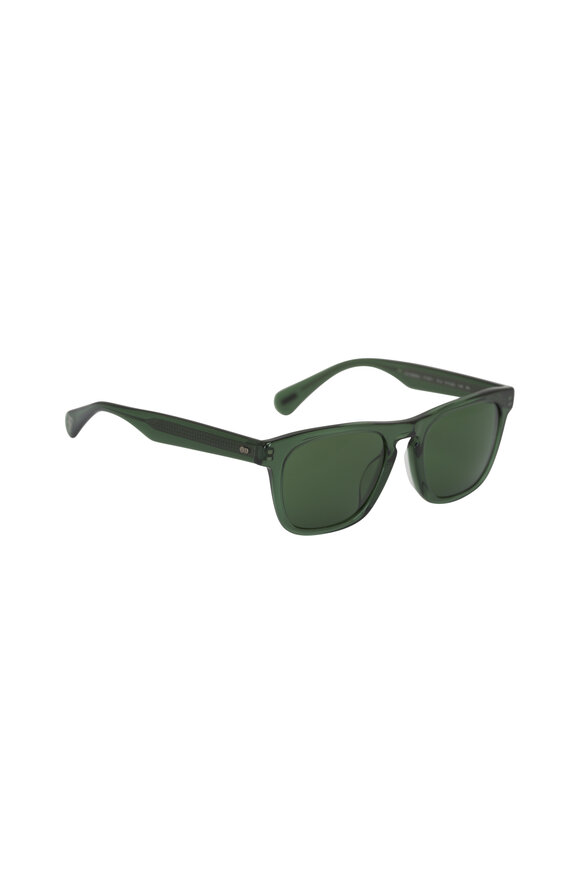 Oliver Peoples R-3 Ryegrass & Forest Sunglasses