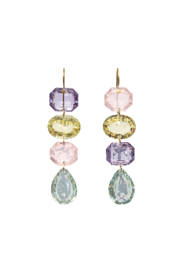 Marie-Hélène De Taillac Milady Pastel Earrings