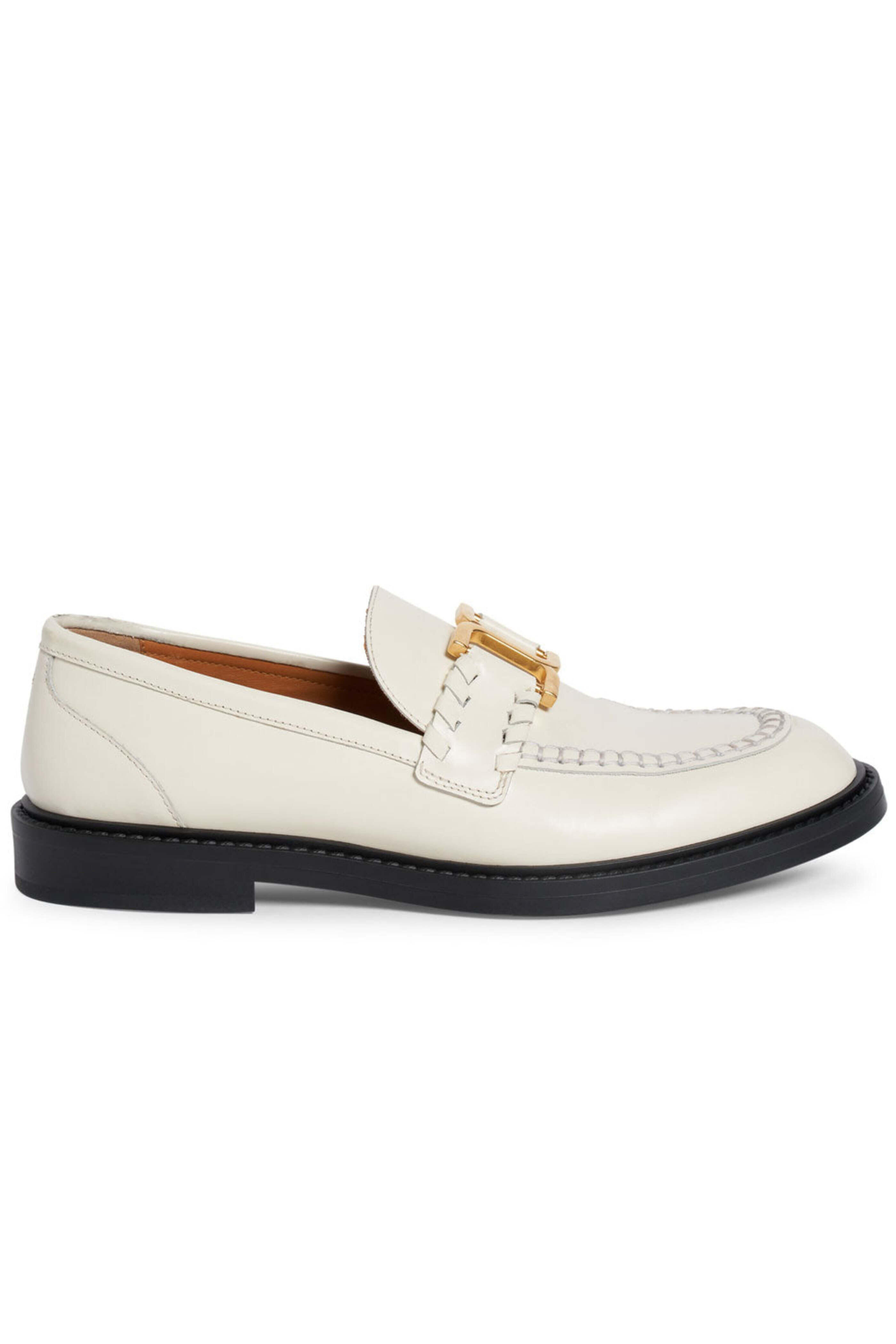 Chloé - Marcie Loafer in Eggshell - view 2