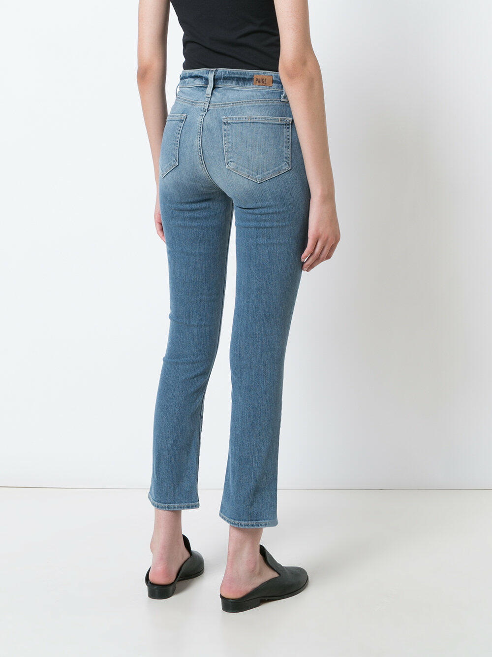 Paige - Jacqueline High-Rise Straight Crop Jean