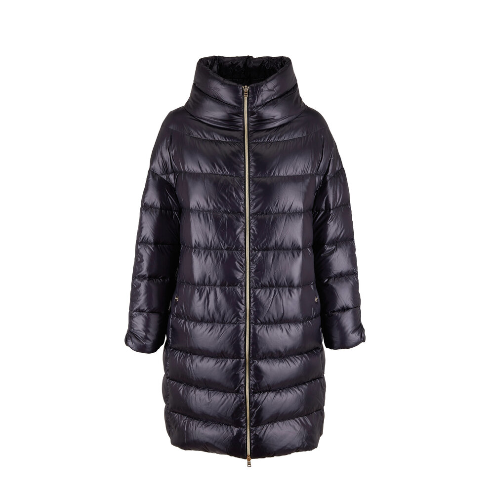 Herno - Iconic Matilde Black Down Jacket | Mitchell Stores