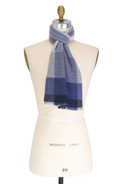 BRUNELLO CUCINELLI カシミヤ 巾着袋 グレー BRUNELLO CUCINELLI