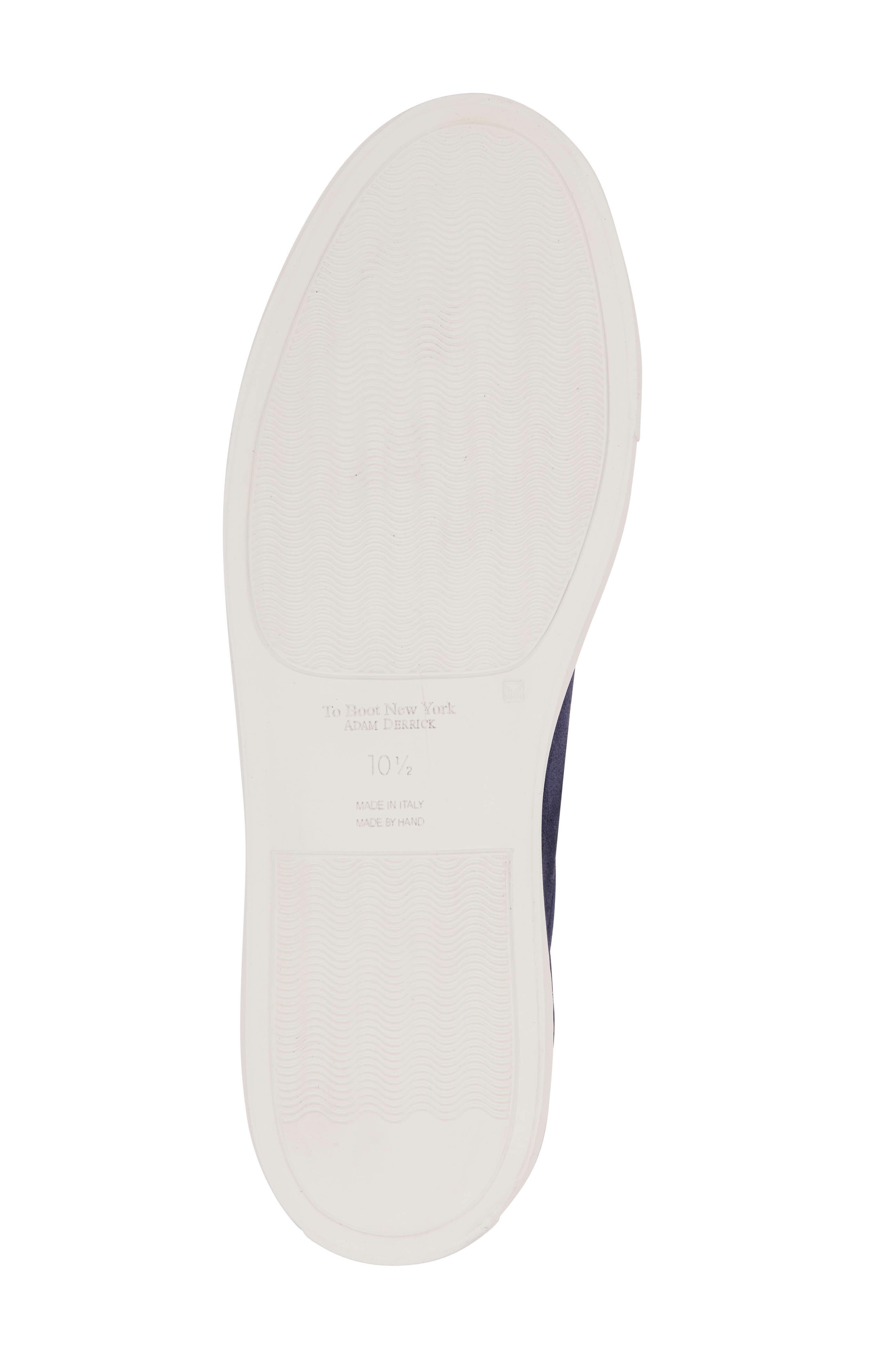 To Boot New York - Pacer Navy Blue Suede Sneaker