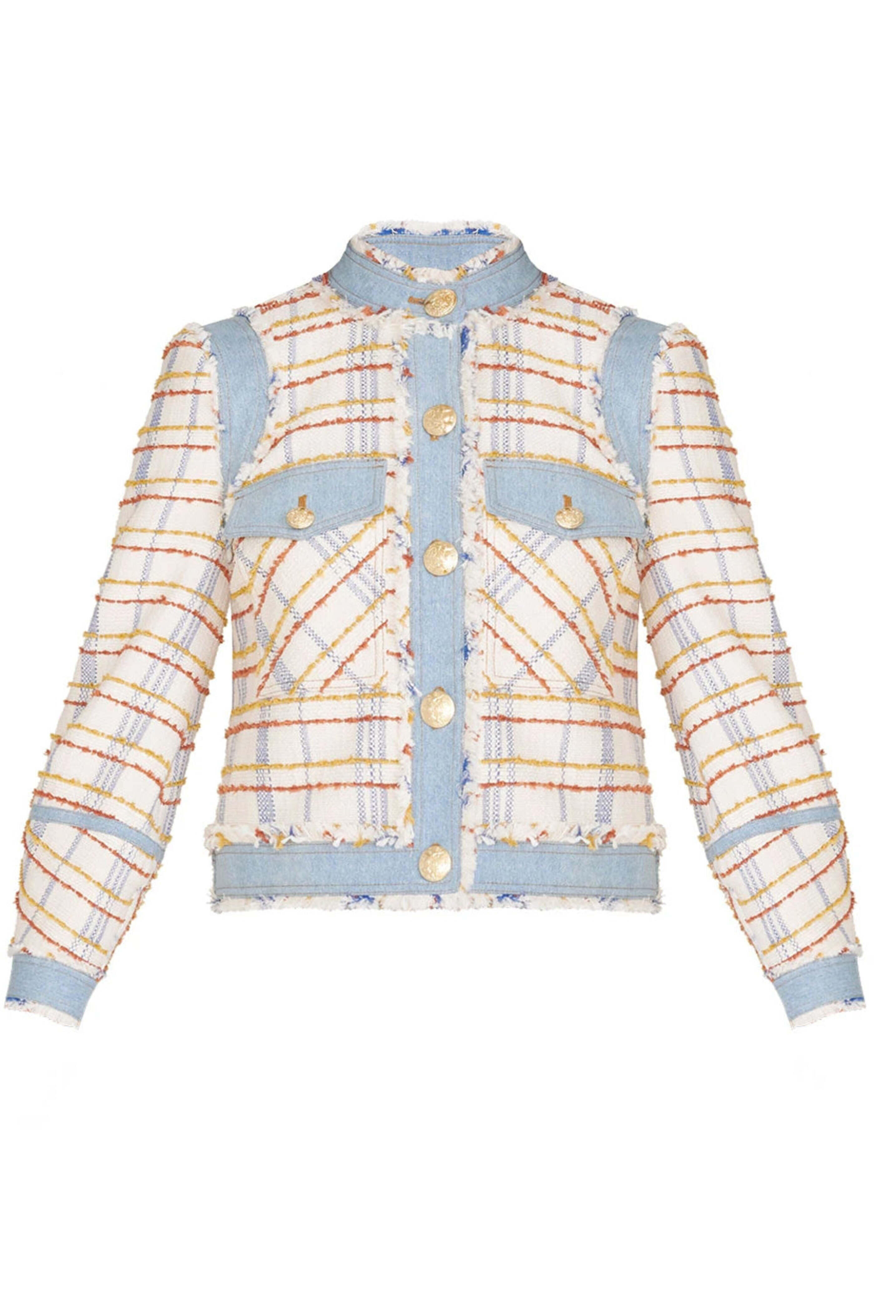 Veronica Beard - Multi Tweed Nilaja Jacket