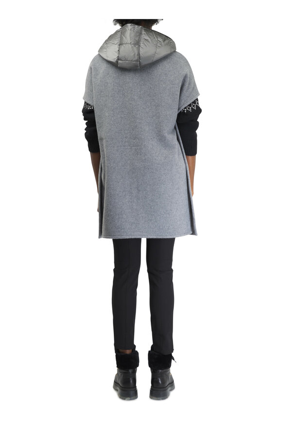 Bogner - Nilla Gray Tech Wool Cape 