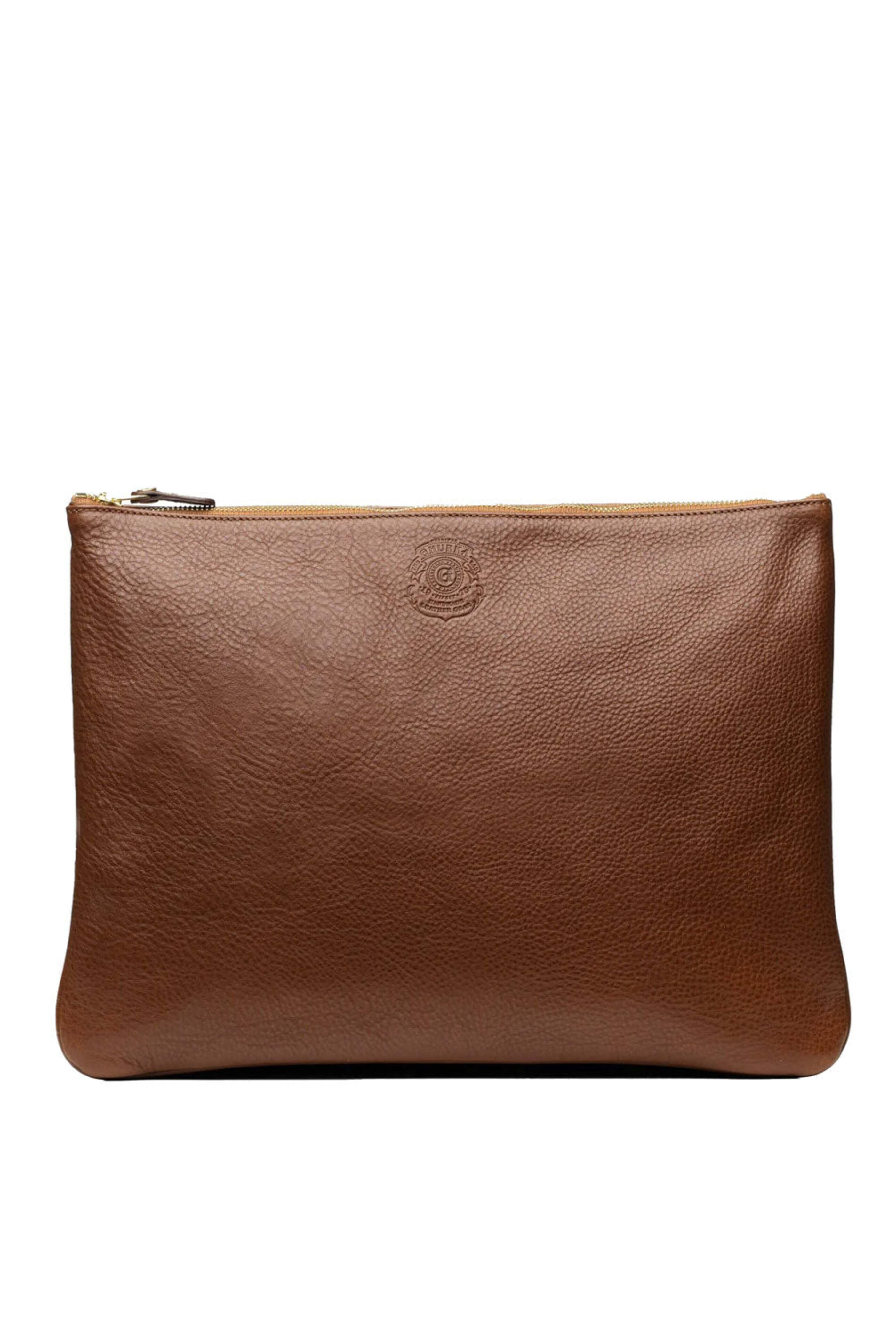 Ghurka - Pouch III No. 65 in Vintage Chestnut