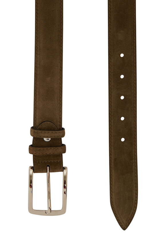 Bontoni - Tan Suede Belt