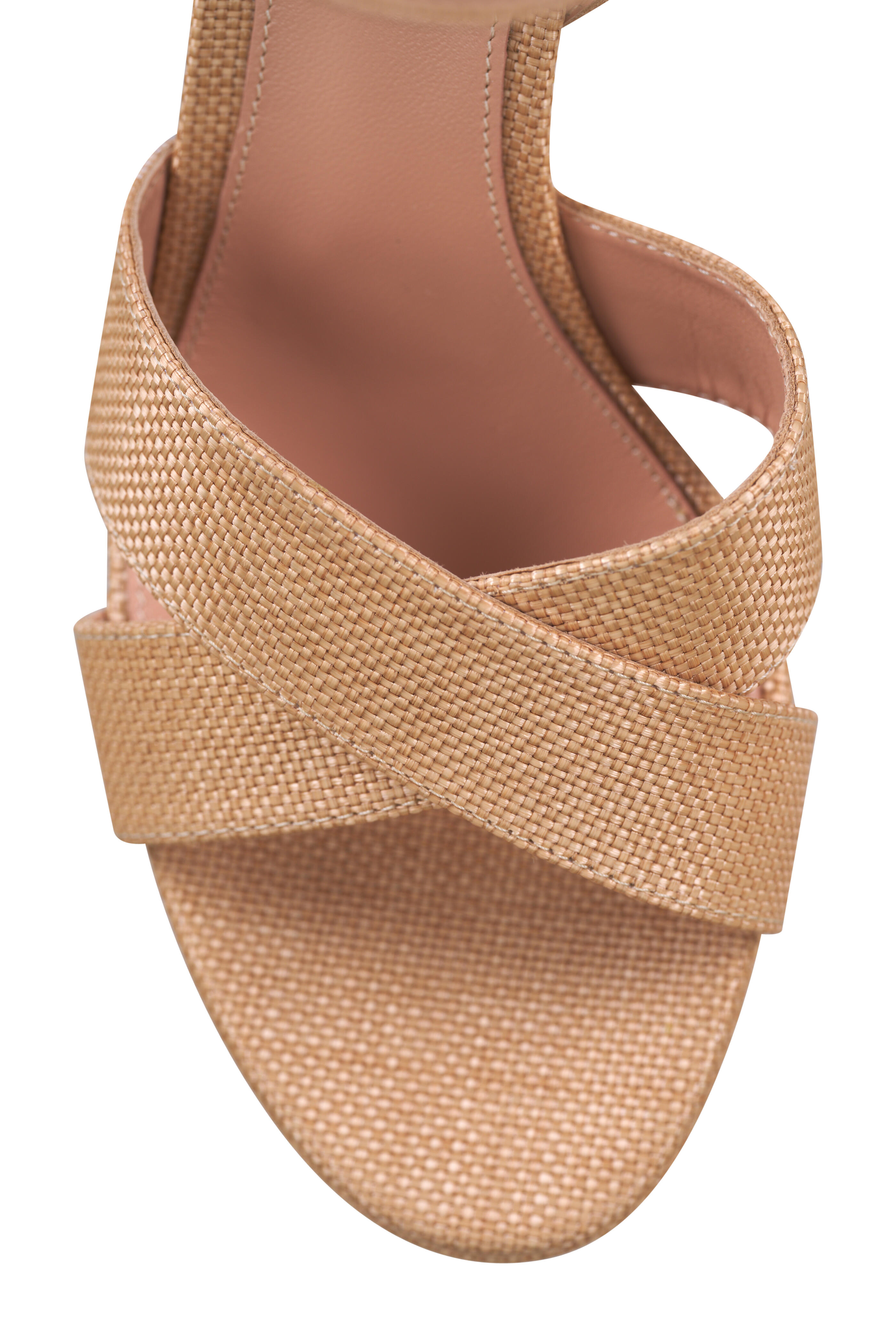 Gianvito Rossi - Sabrina Haiti Lino Platform Sandal - view 6