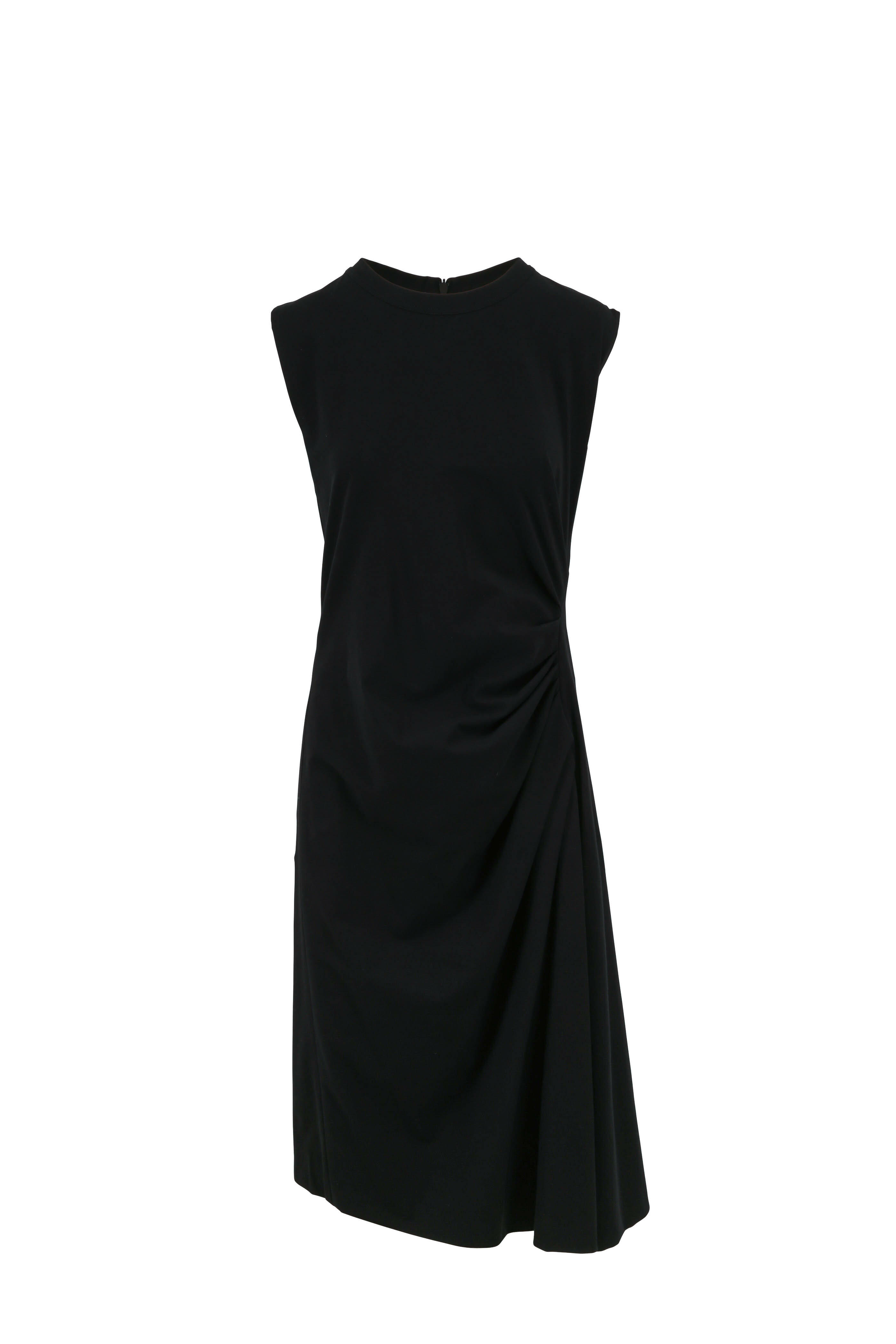 white christmas dresses Chanel Black Cotton Knit Sleeveless Dress main image 1