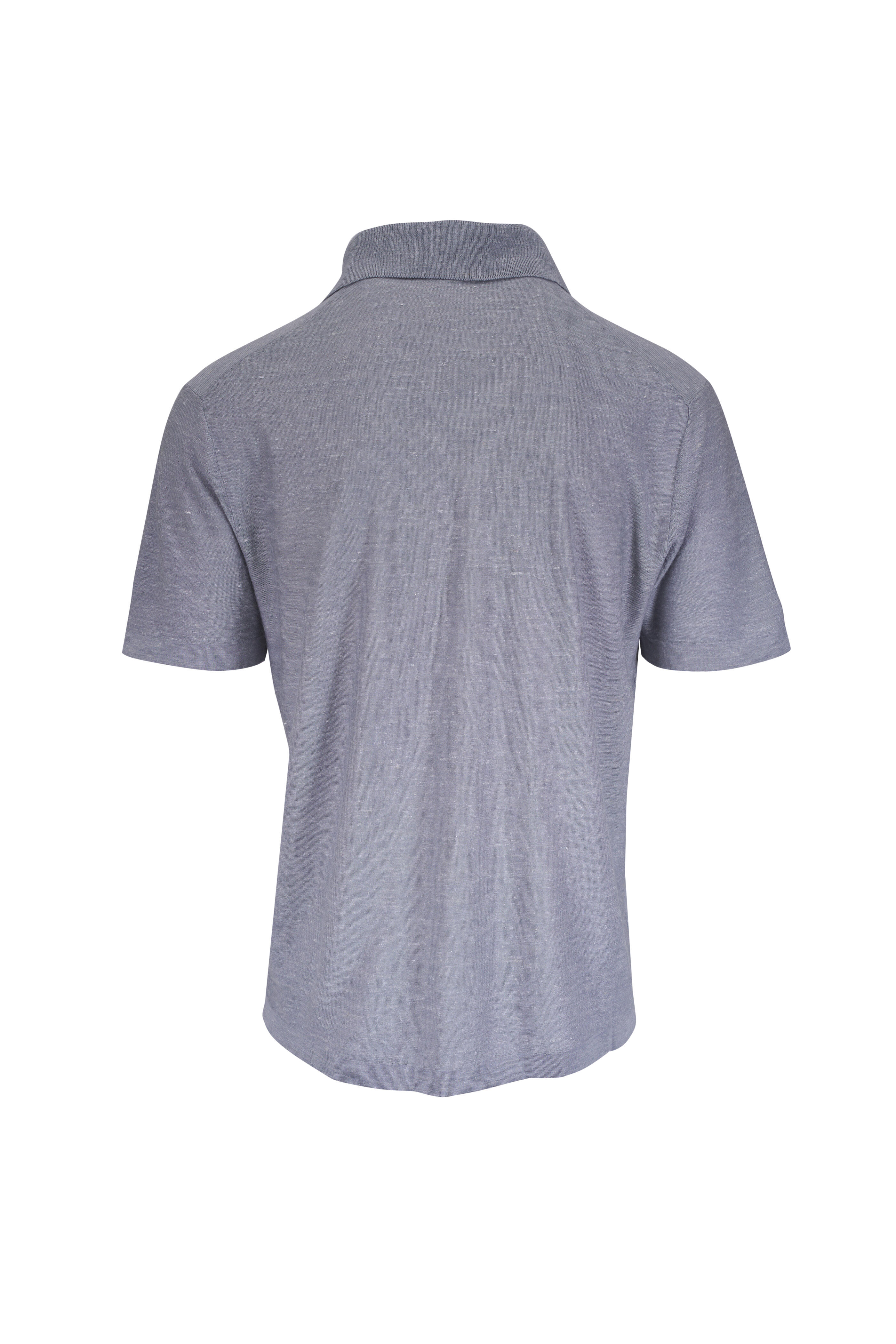 Brioni - Zinc Cashmere, Silk & Linen Polo Shirt