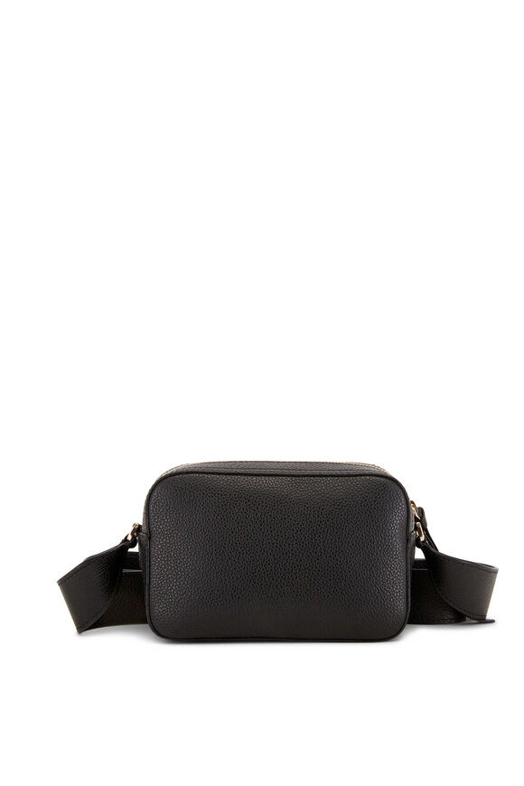 Jimmy Choo Pegasi Black Leather Camera Bag Mitchell Stores