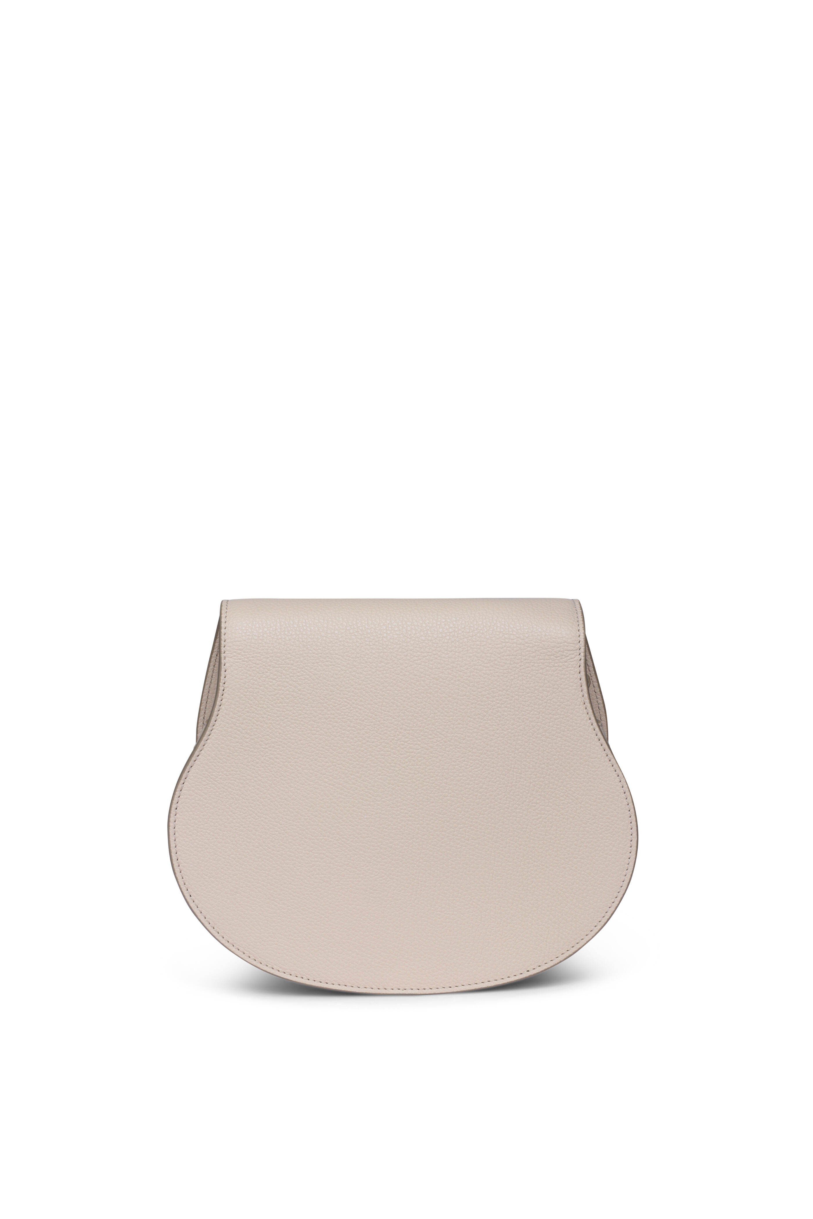 Chloé - Medium Marcie Beige Saddle Bag