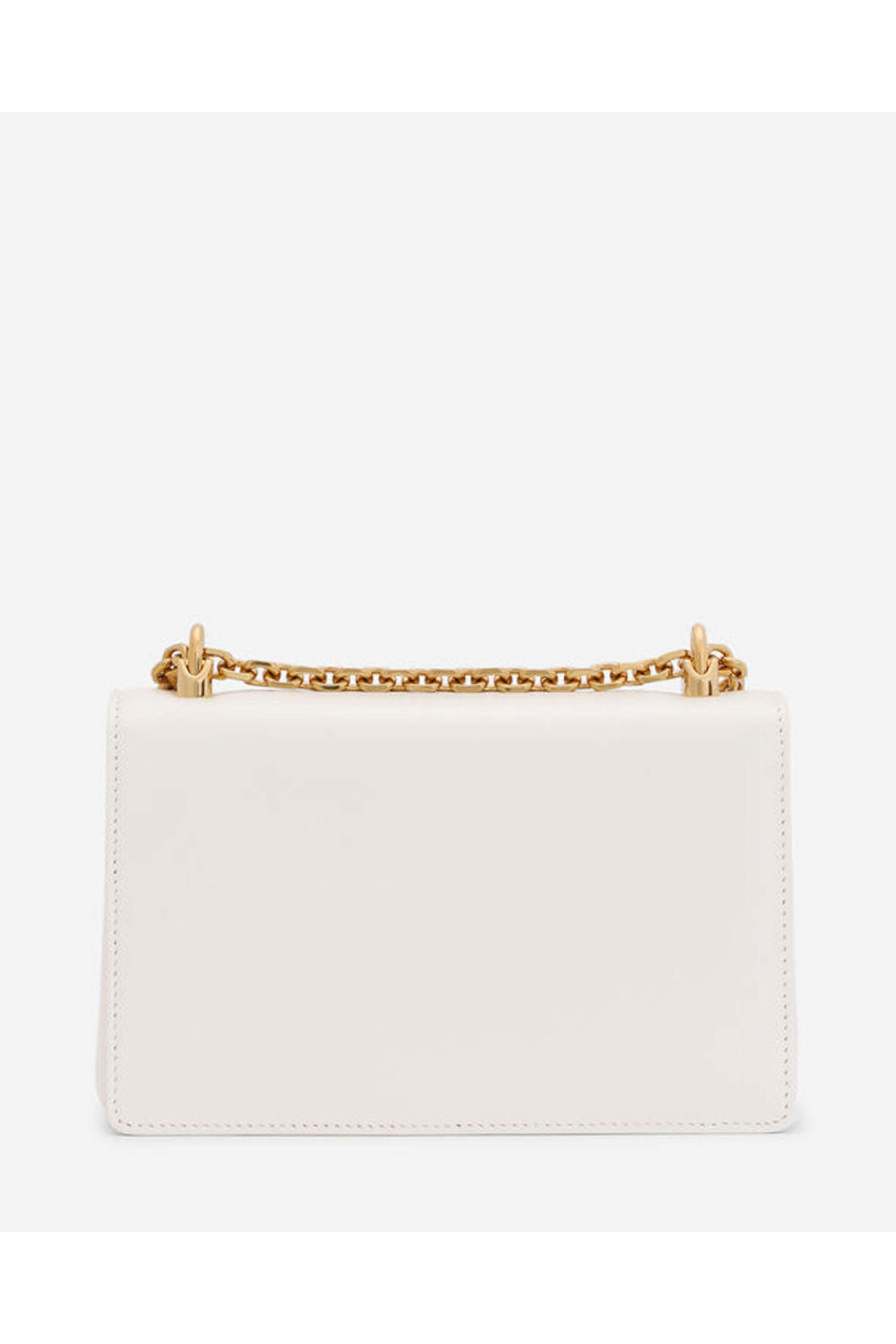 Dolce & Gabbana - Nappa Leather DG Girls Shoulder Bag in White