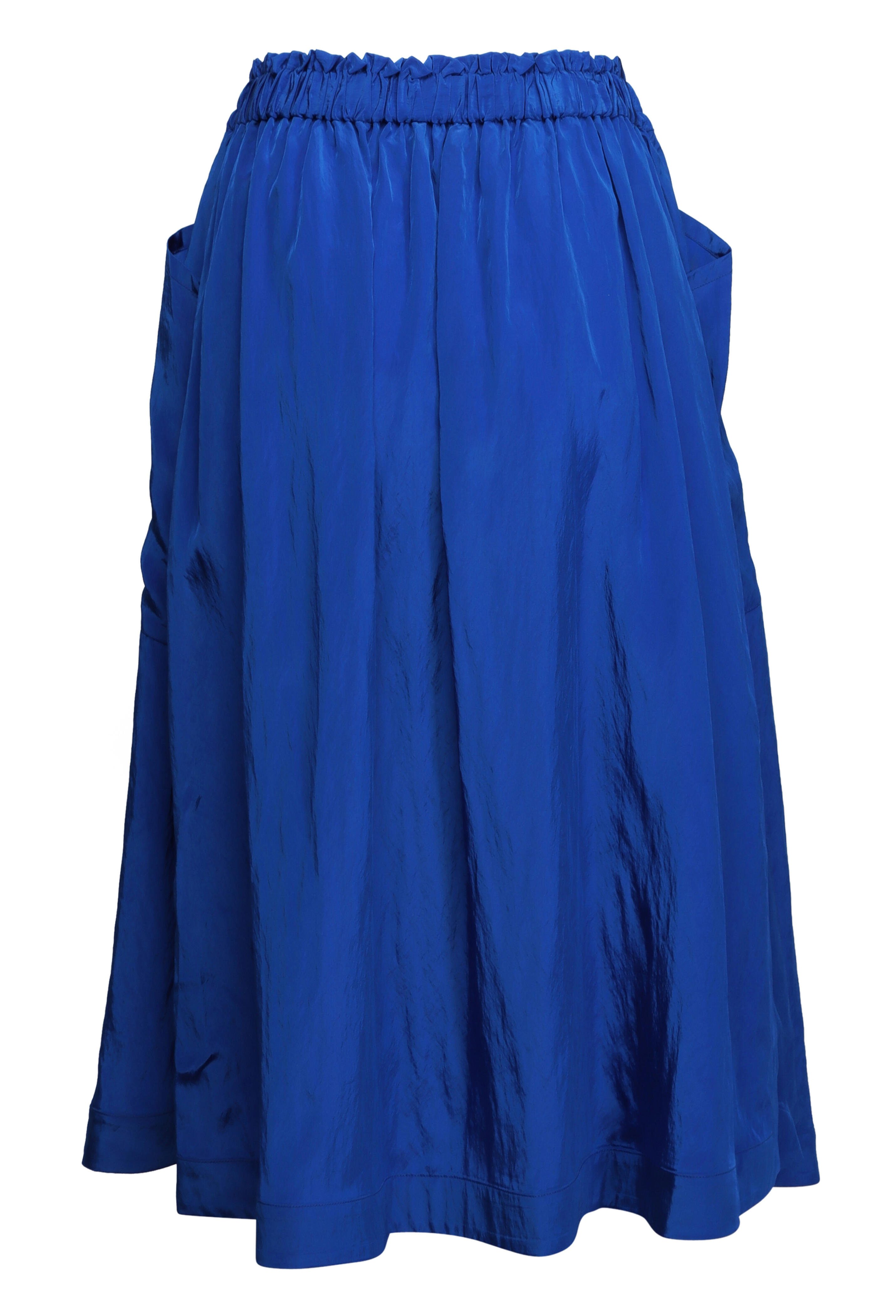 Lee Mathews - Kiki Cobalt Midi Skirt