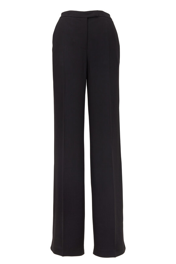 Elie Saab - Black Side Lace Inset Pants