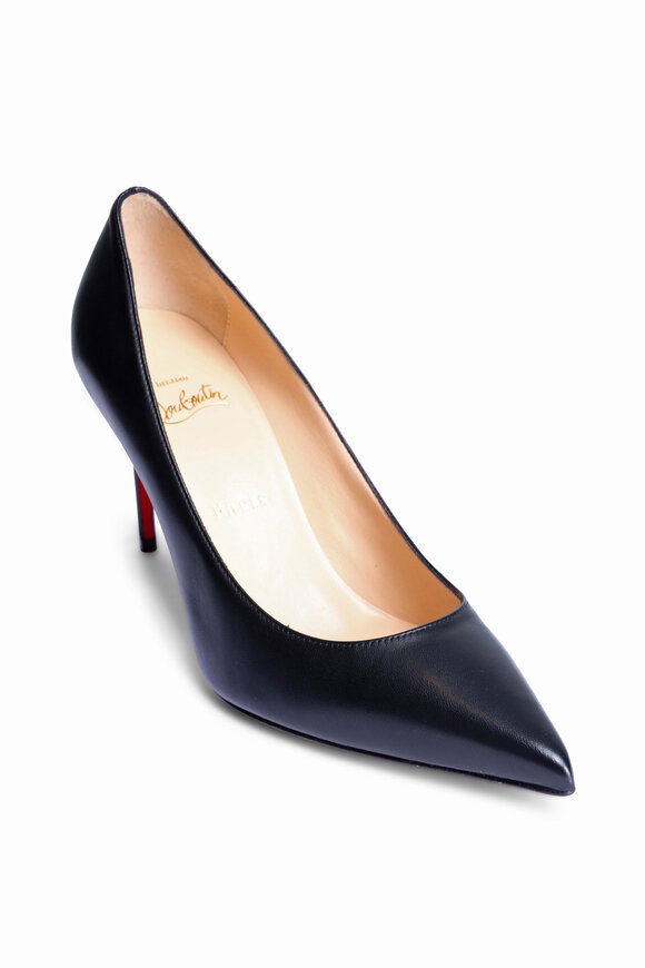 Christian Louboutin - Kate 100 Multicolor Satin Rose Pump