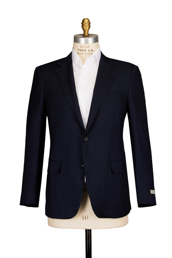 Canali Kei Navy Blue Cashmere Sportcoat - view 2