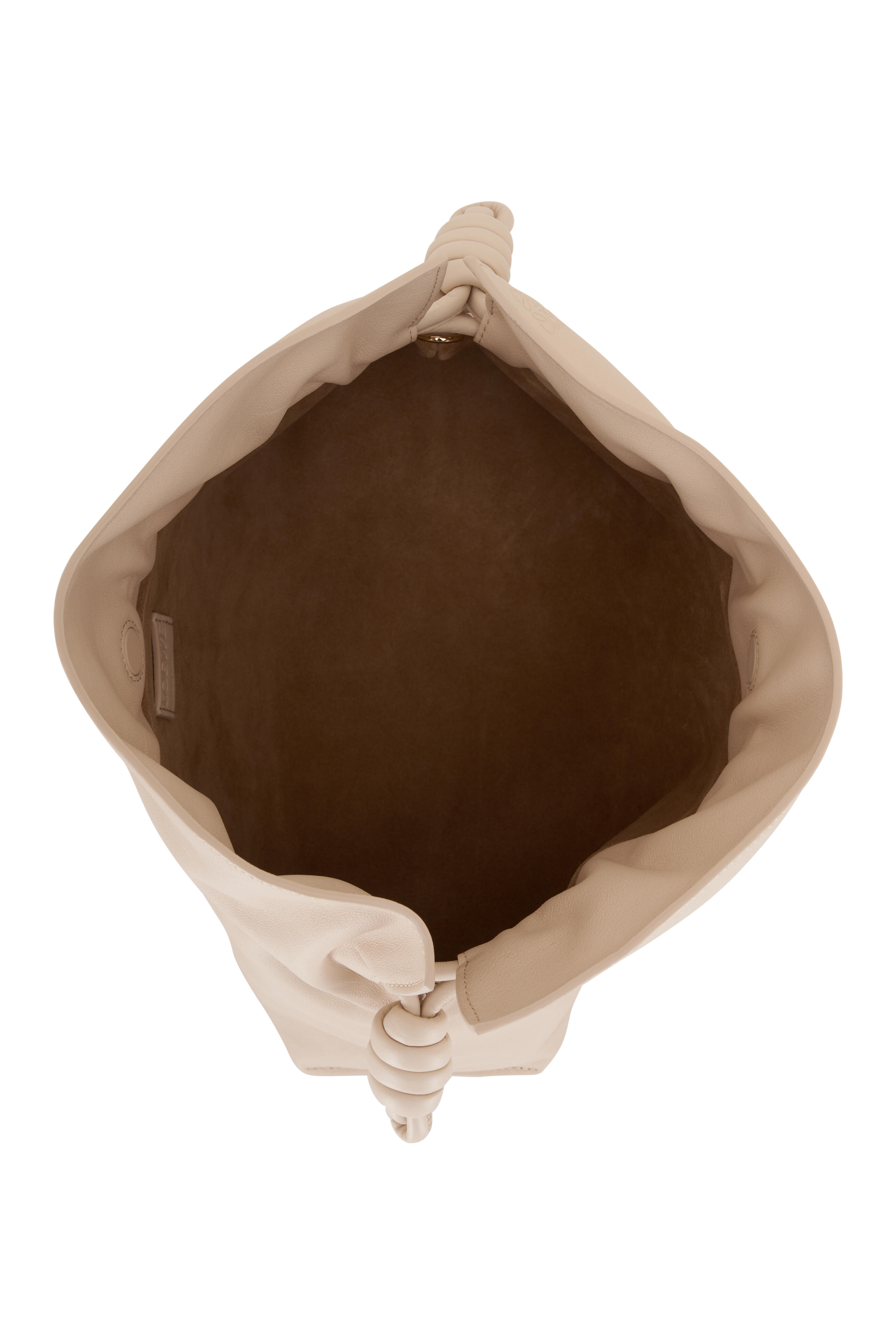 Loewe - Medium Flamenco Angora Leather Knot Clutch