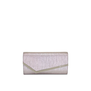 クラッチバッグ Jimmy Choo Dusty Glitter Emmie Bag Platinum Ice Dusty Glitter Clutch Bag | Emmie | Pre Fall 18