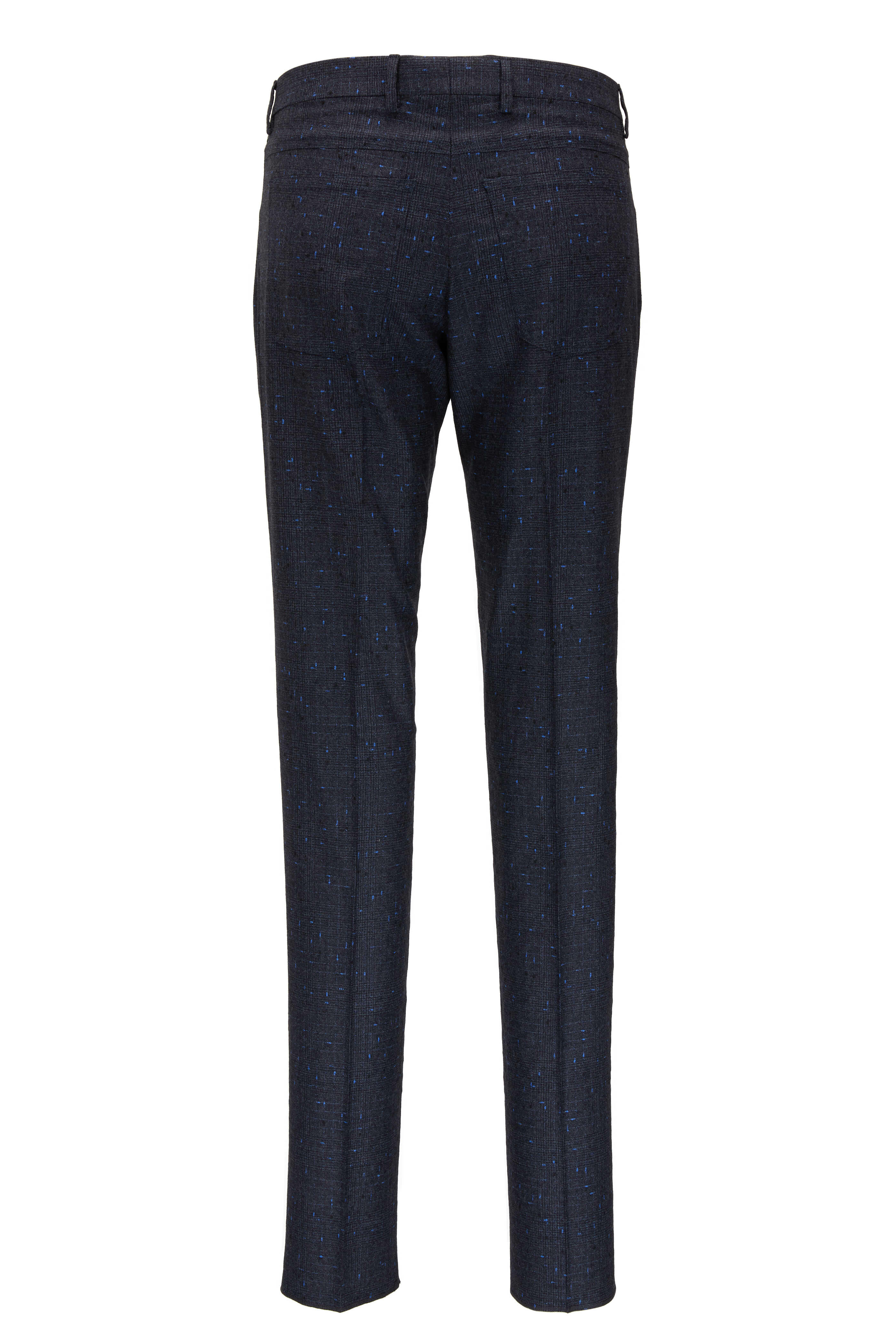 Zanella - Curtis Grey Boucle Wool Five Pocket Pant