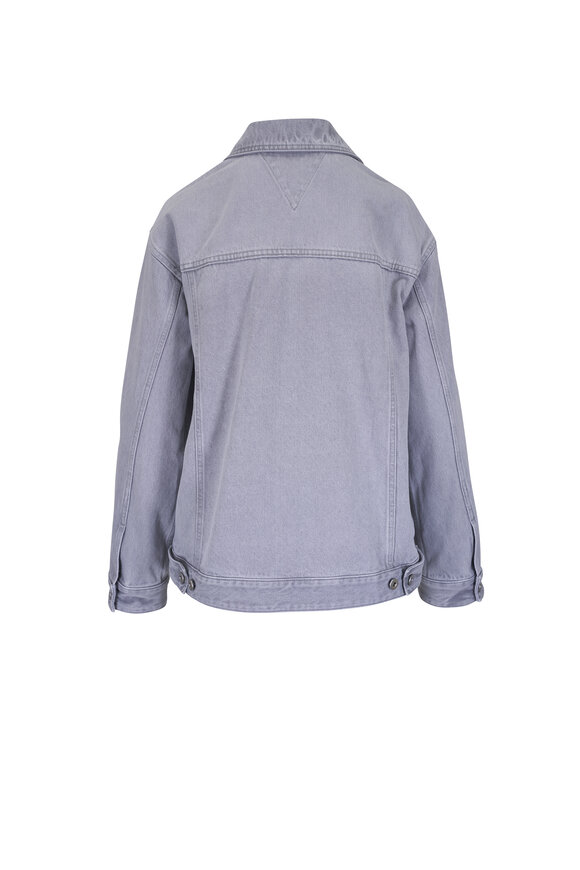 Bottega Veneta - Light Gray Washed Denim Jacket