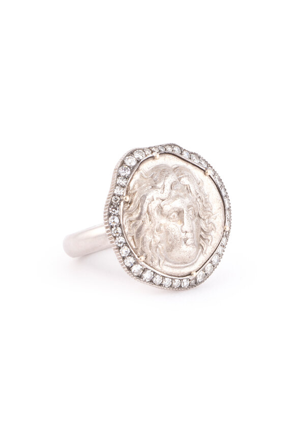 Sylva & Cie Helios Coin Ring - view 3