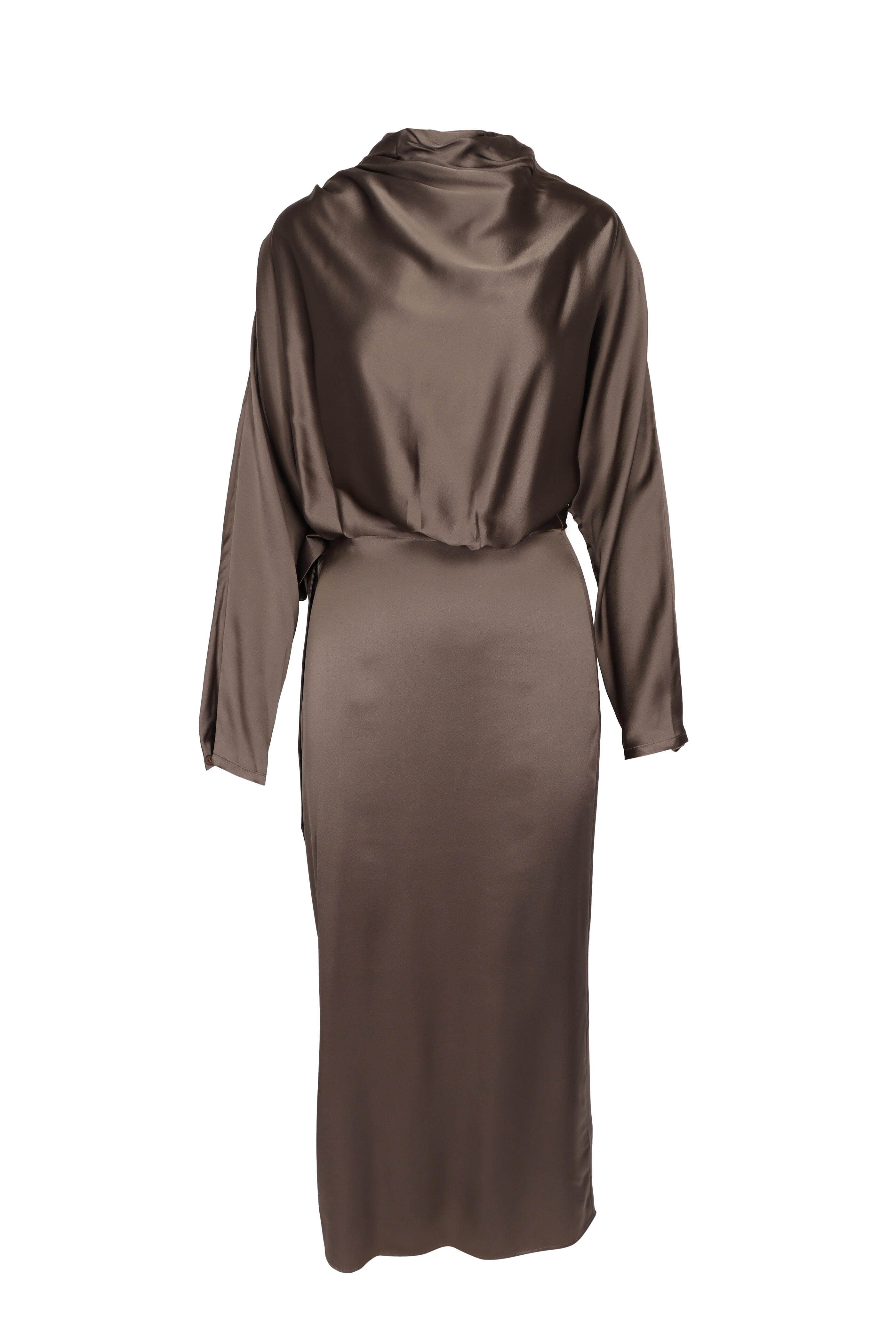 Staud - Phoebe Truffle Silk Dress