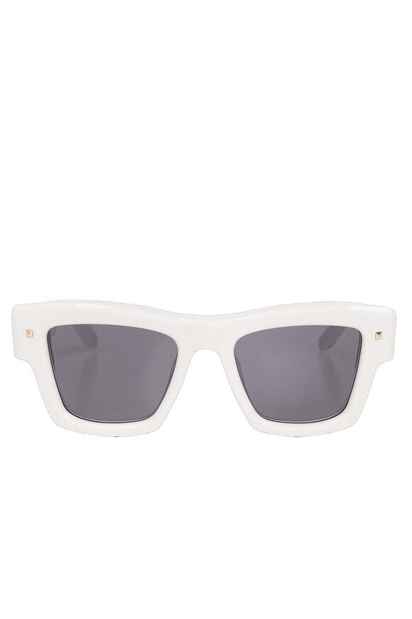 サングラス VALENTINO GARAVANI SUNGLASSES Valentino Garavani - V-Goldcut Cat Eye Sunglasses in Black