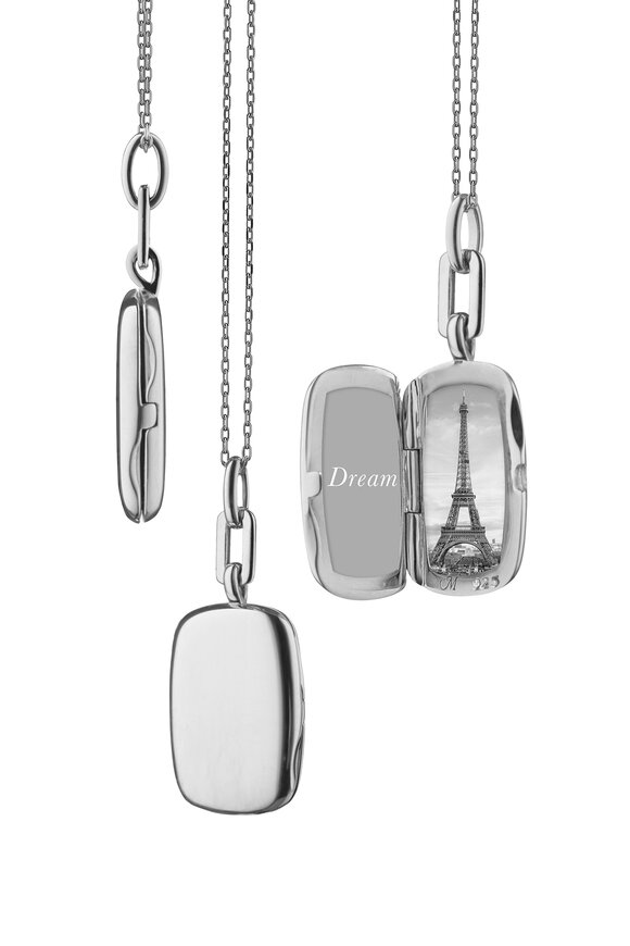 Monica Rich Kosann Slim Rectangle Dee Locket