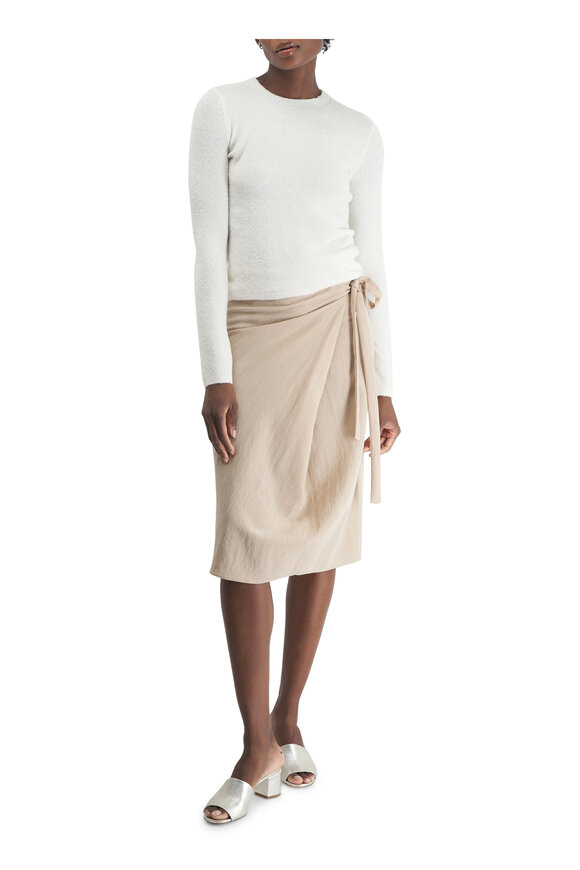 Vince - Cliffside Asymmetric Wrap Skirt