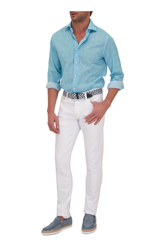 AG - The Tellis White Modern Slim Jean