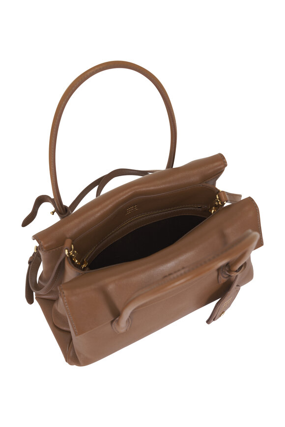 Miu Miu Solitaire Wood Leather Bag - view 5