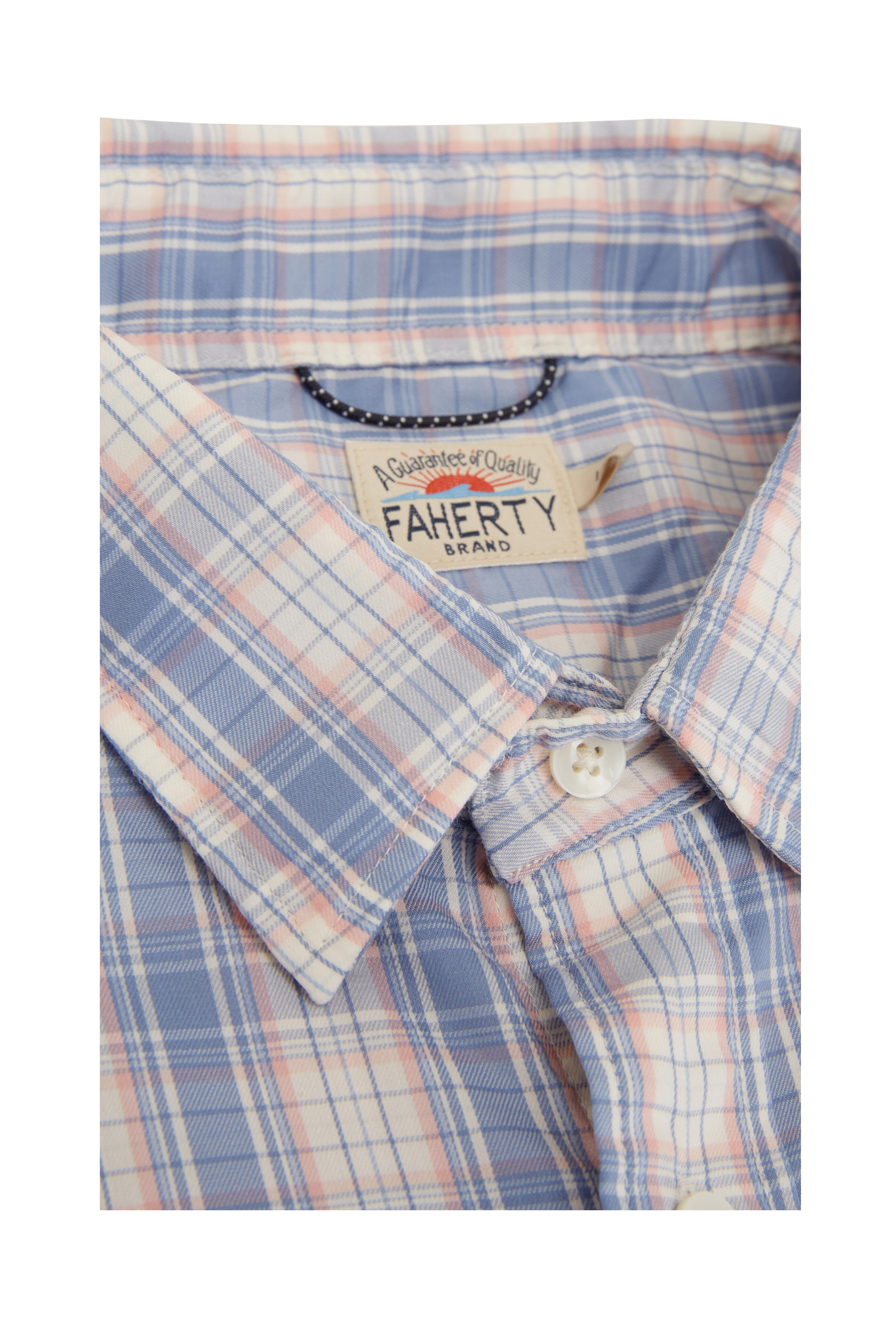 Faherty Brand - Movement™ Spring Skies Plaid Button Down Shirt