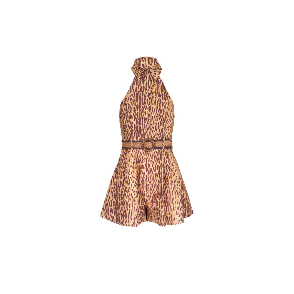 【ZIMMERMANN】コットンパレオ ZIMMERMANN ZIMMERMANN | Crush Floral Belted Silk Cotton Shorts | Women